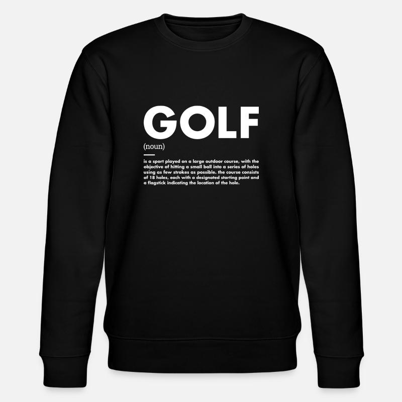 Sport Définition Golf - Sweat bio CHANGER Stanley/Stella Unisexe - noir