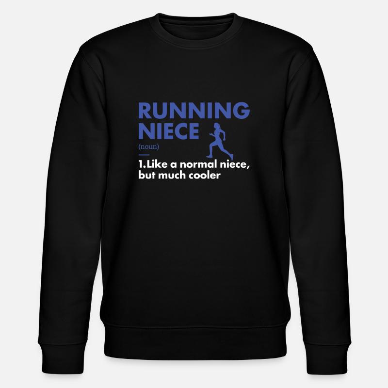 Sport Niece Running - Stanley/Stella Unisex Bio-Sweatshirt CHANGER  - Schwarz