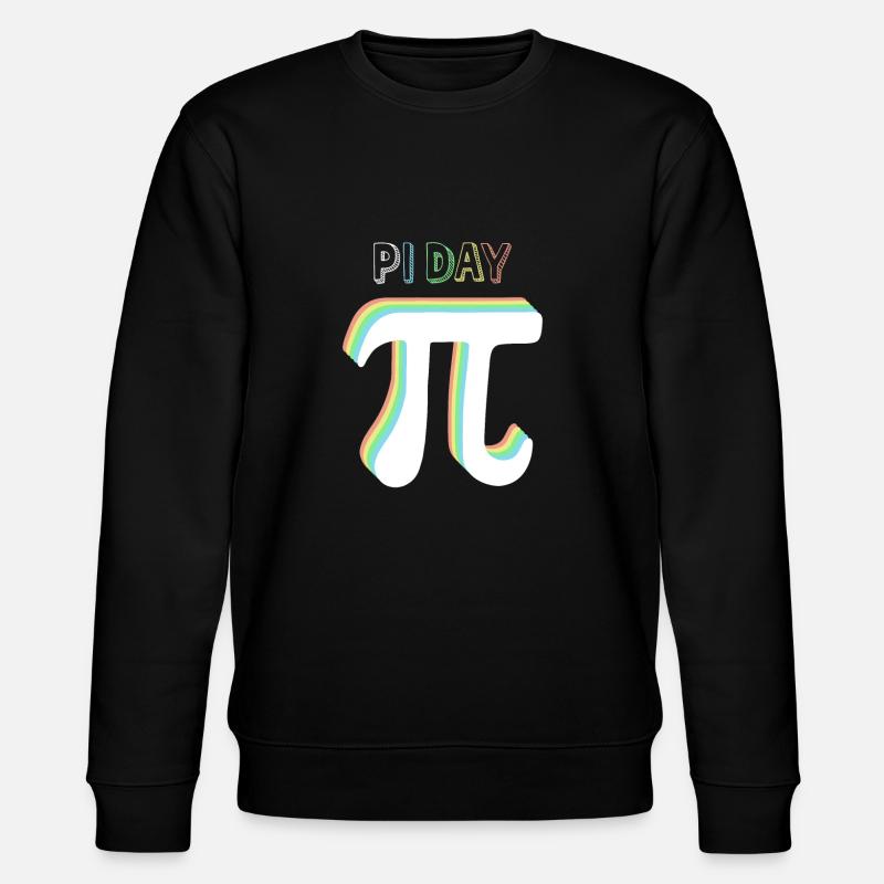 Math Pi symbol Pi - Stanley/Stella CHANGER Unisex Organic Sweatshirt - black