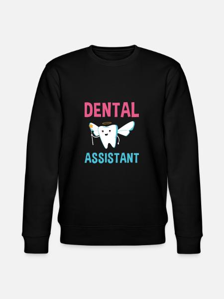 Hygienist Dental Assistant - Stanley/Stella CHANGER Unisex Organic Sweatshirt - black