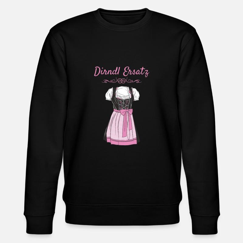 Volksfest Dirndl Ersatz Dirndl Ersatz - Sweat bio CHANGER Stanley/Stella Unisexe - noir