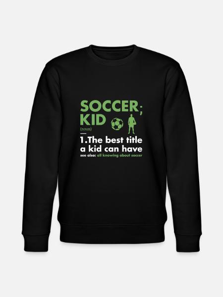 Sport Kid Definition Soccer - Stanley/Stella Unisex Bio-Sweatshirt CHANGER - Schwarz