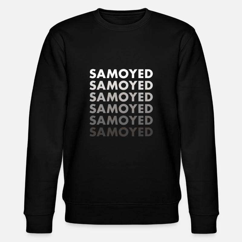 Samoyed - Stanley/Stella CHANGER Unisex Organic Sweatshirt - black