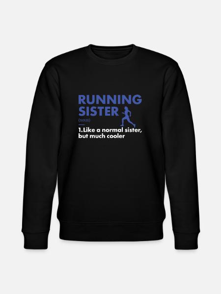 Sport Sister Running - Stanley/Stella CHANGER Unisex Organic Sweatshirt - black