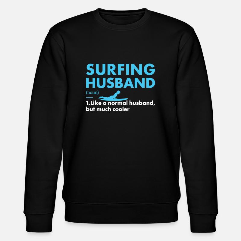 Sport Mari Surf - Sweat bio CHANGER Stanley/Stella Unisexe - noir