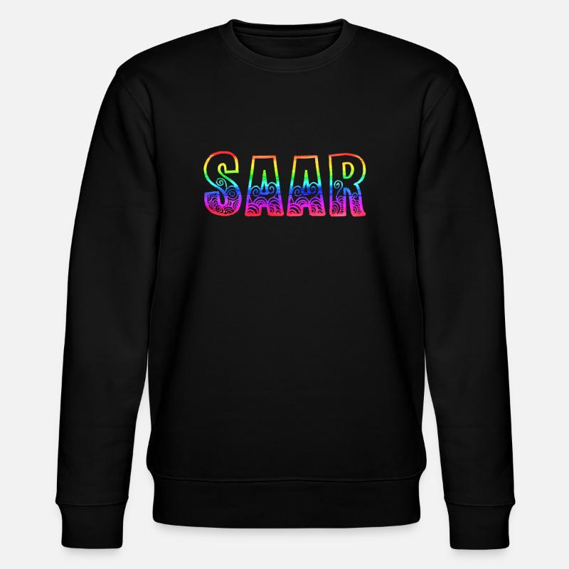 saar rs arc-en-ciel - Sweat bio CHANGER Stanley/Stella Unisexe - noir