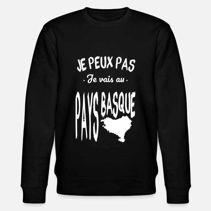 Mode Basque activé - Sweat bio CHANGER Stanley/Stella Unisexe - noir