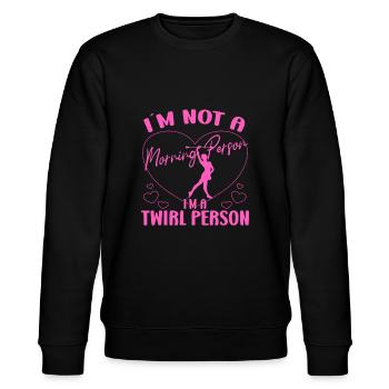Baton Twirling Just A Baton Twirl Girl Baton Cadeaux - Sweat bio CHANGER Stanley/Stella Unisexe - noir - Devant - Nik (191cm) & Marisol (170cm)