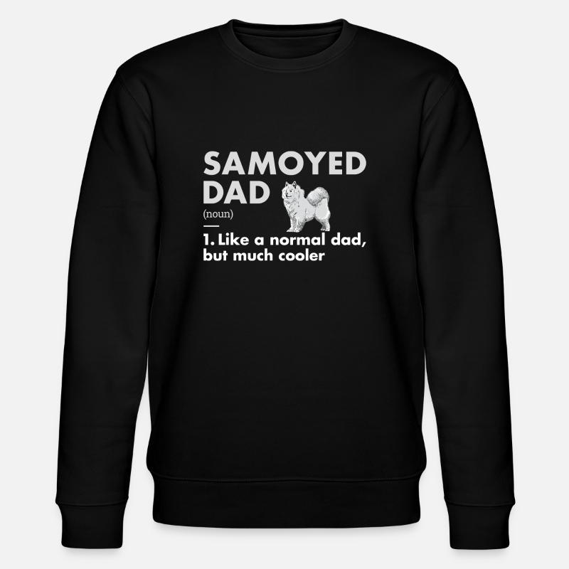 Samoyed Dad Definition - Stanley/Stella Unisex Bio-Sweatshirt CHANGER  - Schwarz