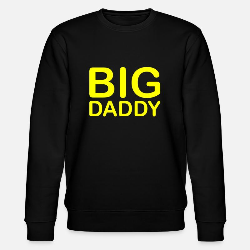 BIG DADDY - Stanley/Stella Unisex Bio-Sweatshirt CHANGER  - Schwarz