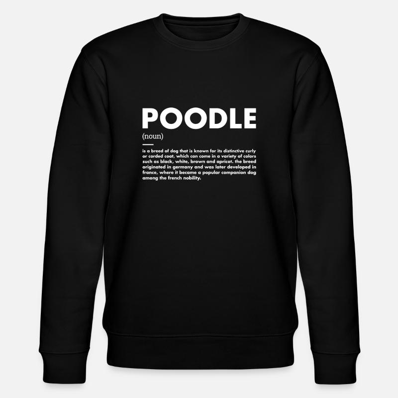Définition du caniche - Sweat bio CHANGER Stanley/Stella Unisexe - noir