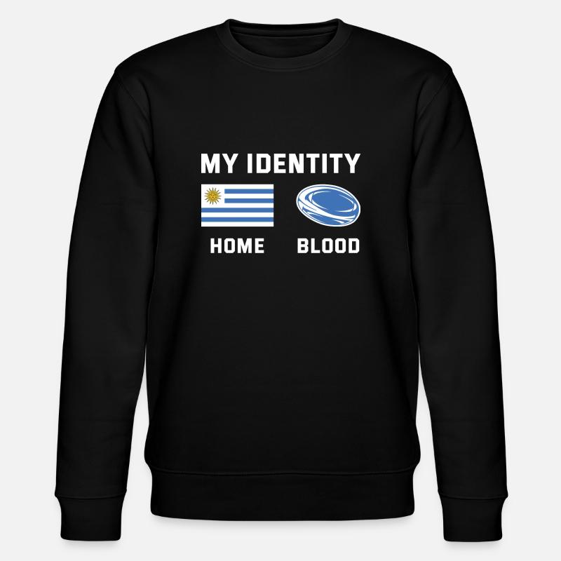 Mon identité Uruguay Rugby - Sweat bio CHANGER Stanley/Stella Unisexe - noir