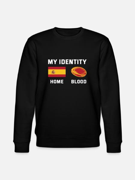My Identity Spain Rugby - Stanley/Stella CHANGER Unisex Organic Sweatshirt - black