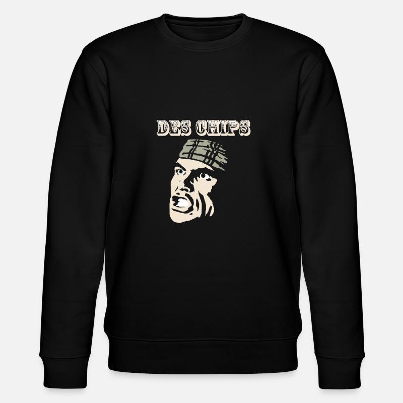 Des chips - Sweat bio CHANGER Stanley/Stella Unisexe - noir