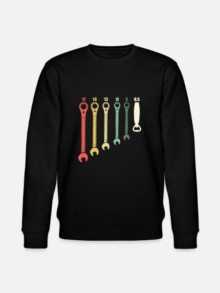KFZ Mechaniker Geschenk - Stanley/Stella Unisex Bio-Sweatshirt CHANGER - Schwarz