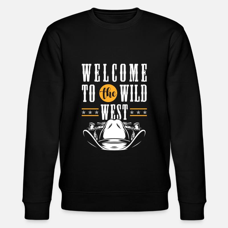 Western Bandit Rodeo - Stanley/Stella Unisex Bio-Sweatshirt CHANGER  - Schwarz