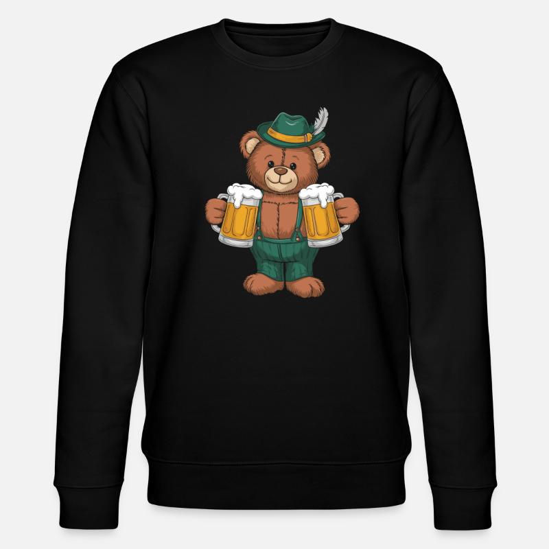 Bär Bière Bavière - Sweat bio CHANGER Stanley/Stella Unisexe - noir