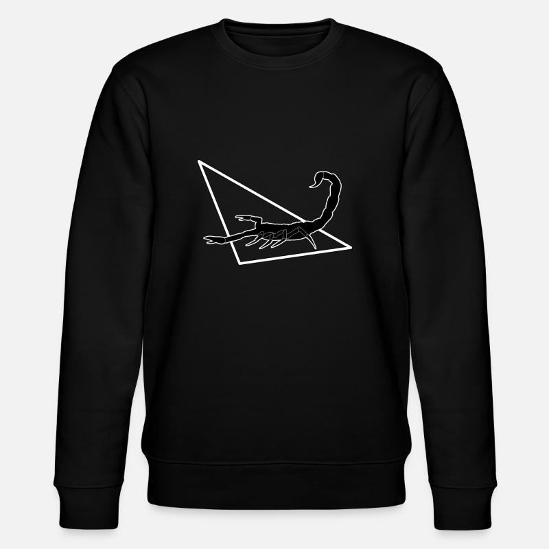 Skorpion - Stanley/Stella Unisex Bio-Sweatshirt CHANGER  - Schwarz
