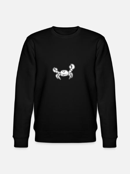 Sonderbare Krabben-lustiges Seehummer-Tiergeschenk - Stanley/Stella Unisex Bio-Sweatshirt CHANGER  - Schwarz