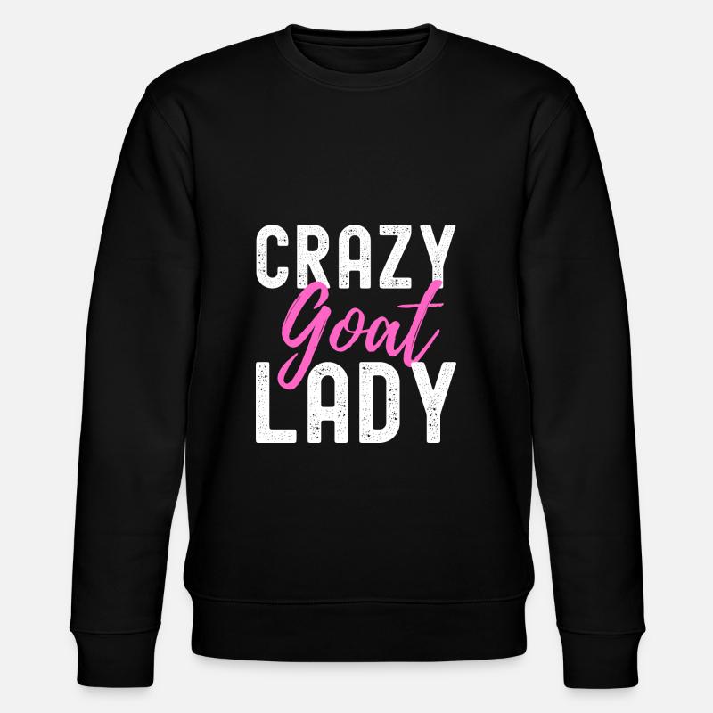 Chèvre - Sweat bio CHANGER Stanley/Stella Unisexe - noir