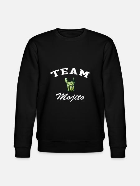 Team mojito - Sweat bio CHANGER Stanley/Stella Unisexe - noir