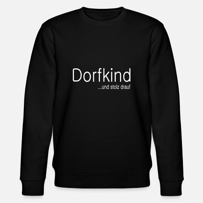 Dorfkind - Stanley/Stella Unisex Bio-Sweatshirt CHANGER  - Schwarz