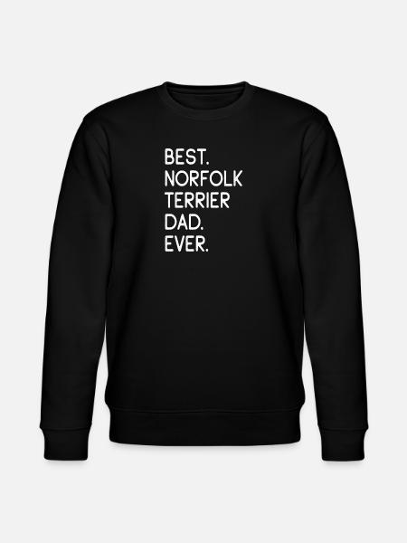 Norfolk Terrier - Stanley/Stella CHANGER Unisex Organic Sweatshirt - black
