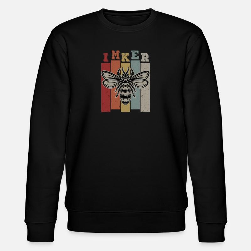 Imker - Stanley/Stella Unisex Bio-Sweatshirt CHANGER  - Schwarz