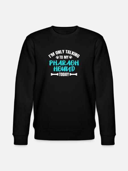 Pharaoh Hound Pharaonenhund - Stanley/Stella CHANGER Unisex Organic Sweatshirt - black