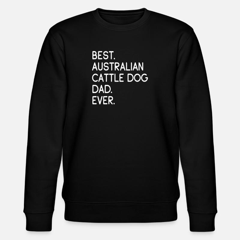 Bouvier australien chien - Sweat bio CHANGER Stanley/Stella Unisexe - noir