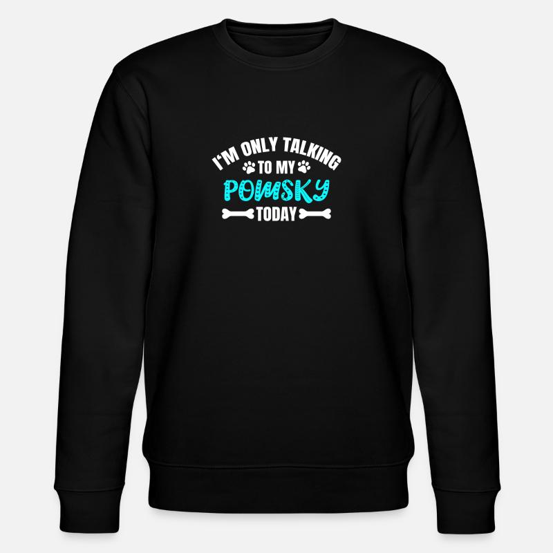Pomsky - Sweat bio CHANGER Stanley/Stella Unisexe - noir
