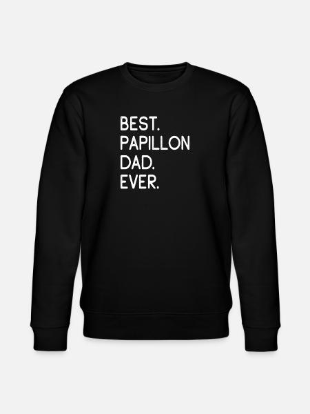Papillon - Stanley/Stella CHANGER Unisex Organic Sweatshirt - black
