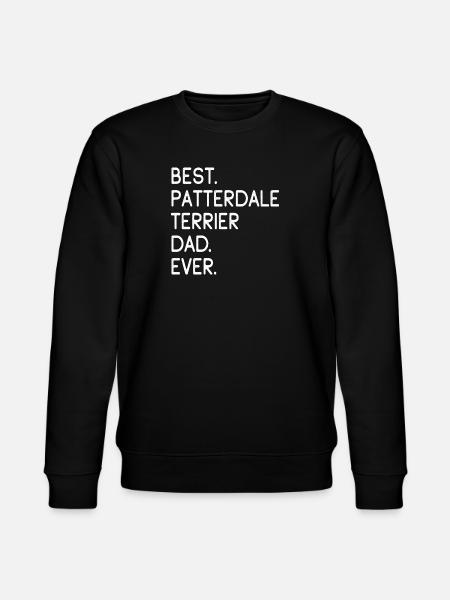 Patterdale Terrier - Stanley/Stella CHANGER Unisex Organic Sweatshirt - black