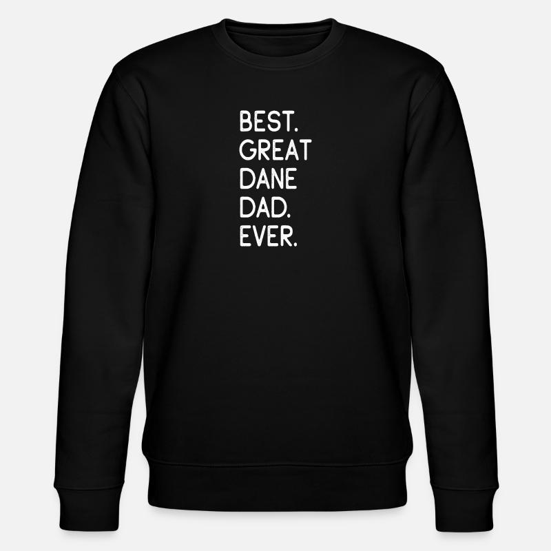 Deutsche Dogge Great Dane - Stanley/Stella CHANGER Unisex Organic Sweatshirt - black