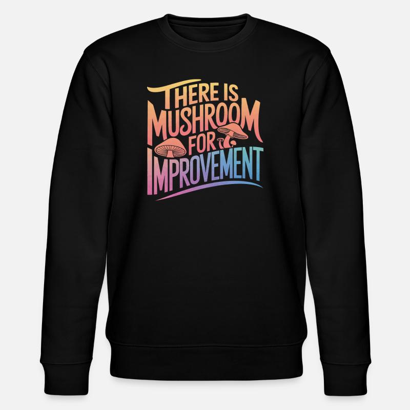 Champignons Champignons Champignon Champignon - Sweat bio CHANGER Stanley/Stella Unisexe - noir
