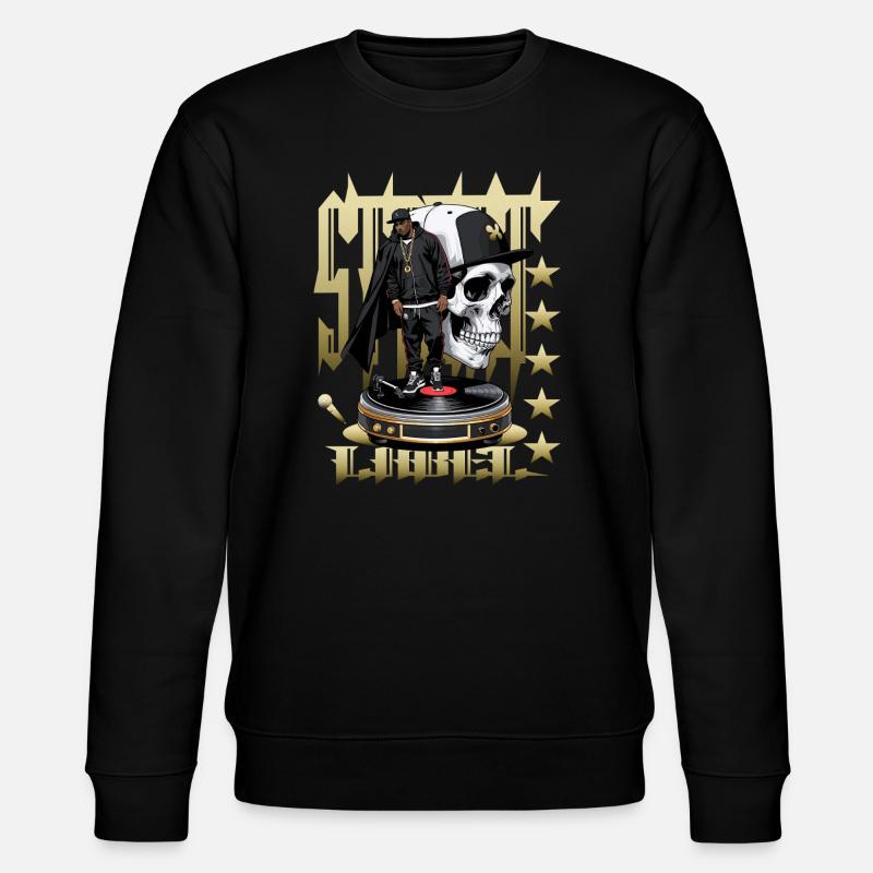Straßen Rapper - Stanley/Stella Unisex Bio-Sweatshirt CHANGER  - Schwarz