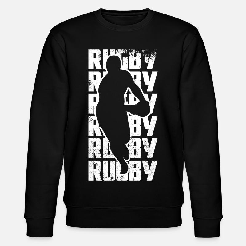 Joueur de rugby - Sweat bio CHANGER Stanley/Stella Unisexe - noir