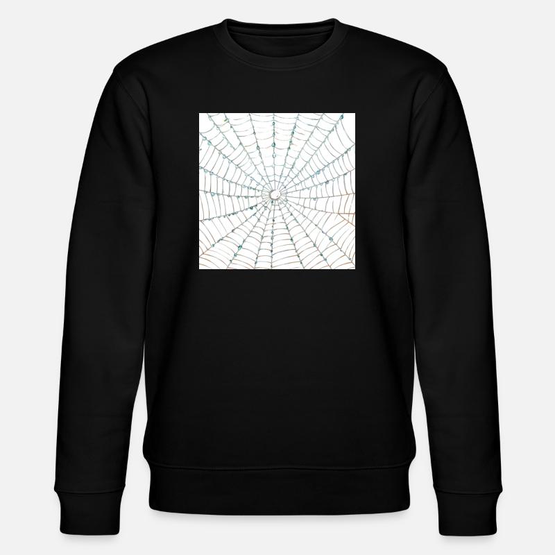 Conception de toile d’araignée - Sweat bio CHANGER Stanley/Stella Unisexe - noir