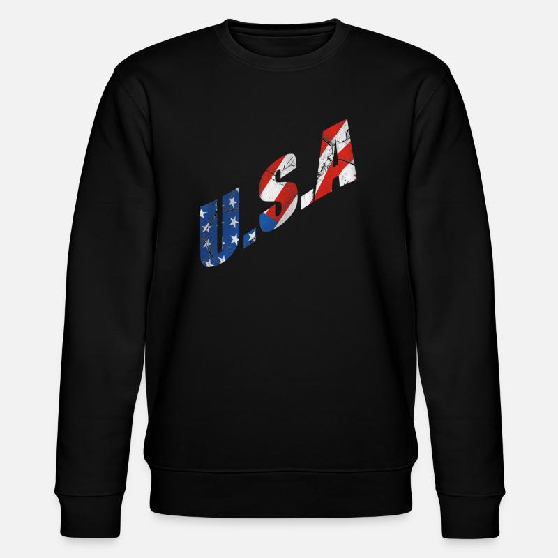 usa - Sweat bio CHANGER Stanley/Stella Unisexe - noir