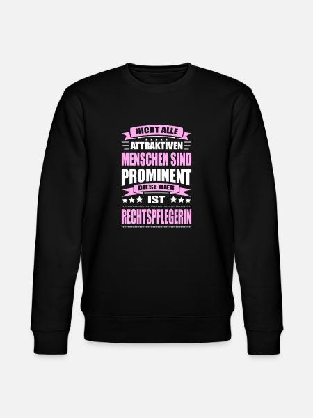 Nicht Alle Menschen Sind Prominent Rechtspflegerin - Stanley/Stella Unisex Bio-Sweatshirt CHANGER  - Schwarz