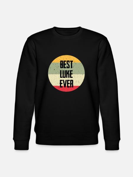 Best Luke Ever - Stanley/Stella CHANGER Unisex Organic Sweatshirt - black