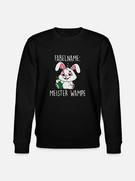 Mythical name Master Wampe - Stanley/Stella CHANGER Unisex Organic Sweatshirt - black