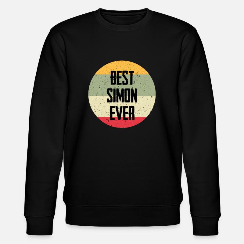 Best Simon Ever - Stanley/Stella Unisex Bio-Sweatshirt CHANGER - Schwarz
