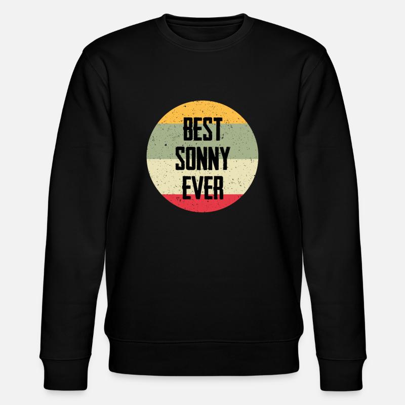 Best Sonny Ever - Stanley/Stella Unisex Bio-Sweatshirt CHANGER  - Schwarz