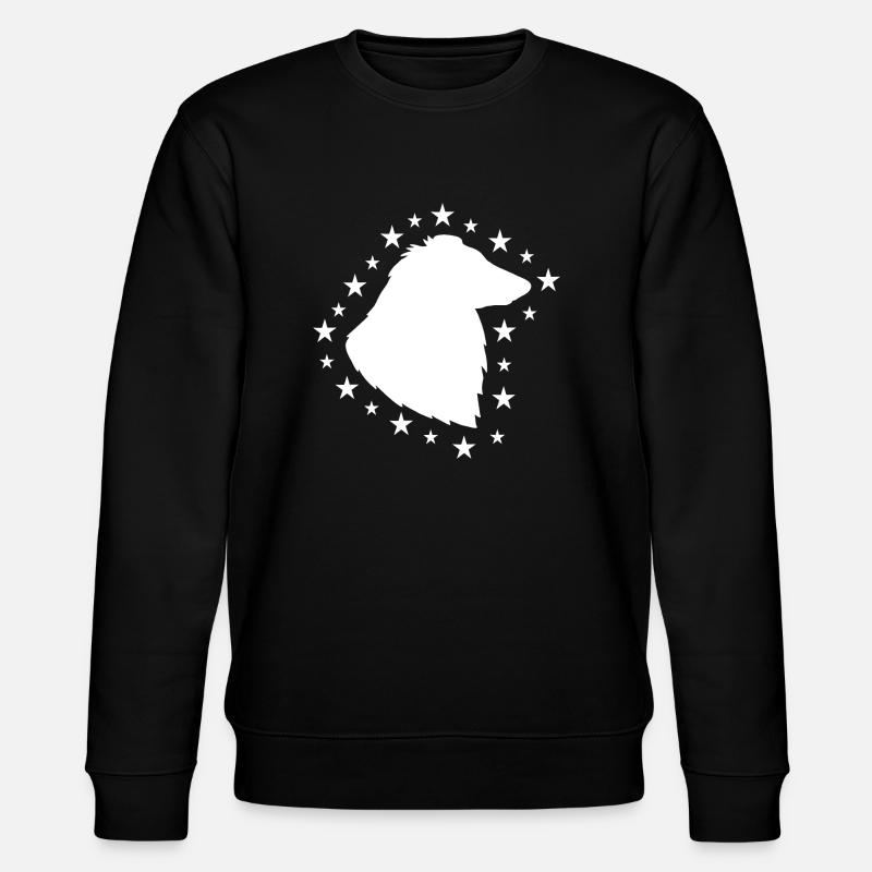 Collie - Stanley/Stella Unisex Bio-Sweatshirt CHANGER  - Schwarz
