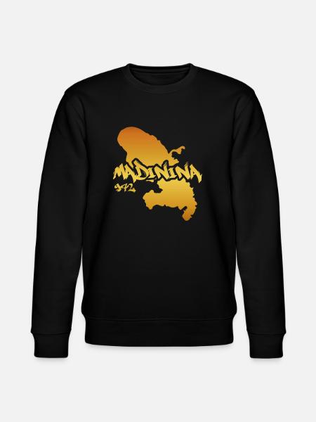 Madinina 972 gold design - Sweat bio CHANGER Stanley/Stella Unisexe - noir