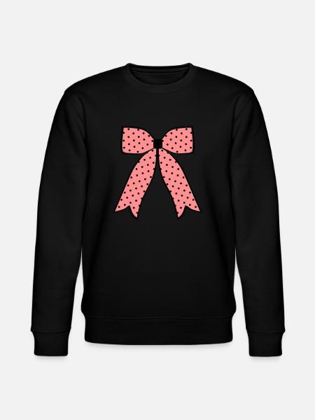 Rockabilly-Schleife - Stanley/Stella Unisex Bio-Sweatshirt CHANGER - Schwarz