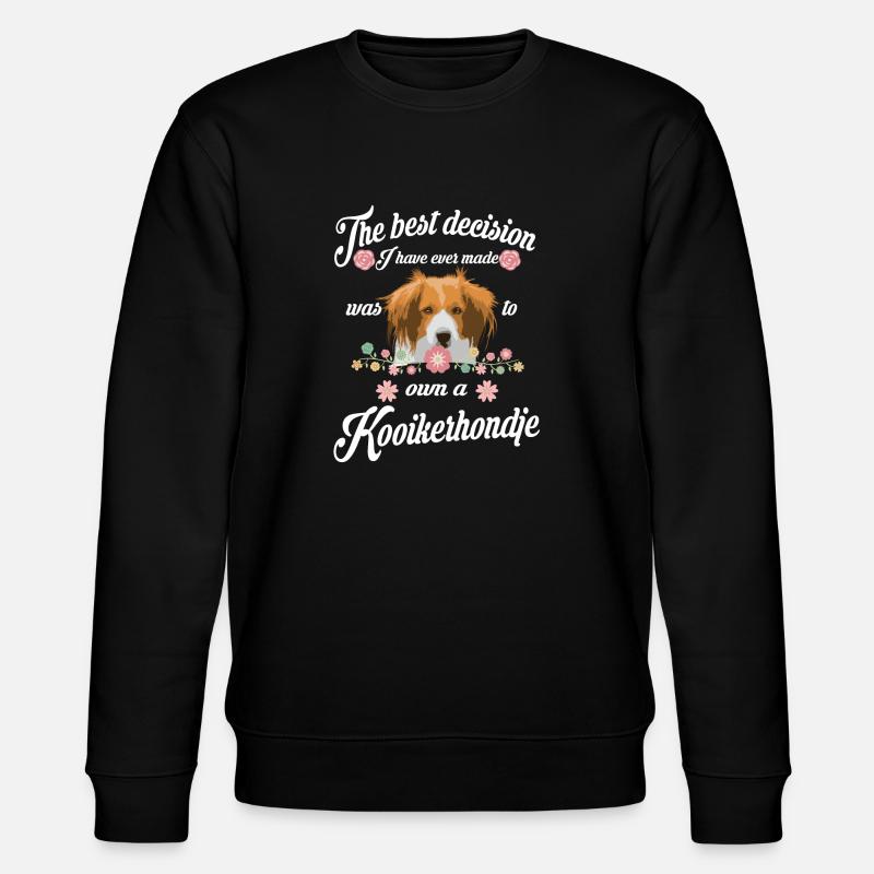Kooikerhondje - Sweat bio CHANGER Stanley/Stella Unisexe - noir