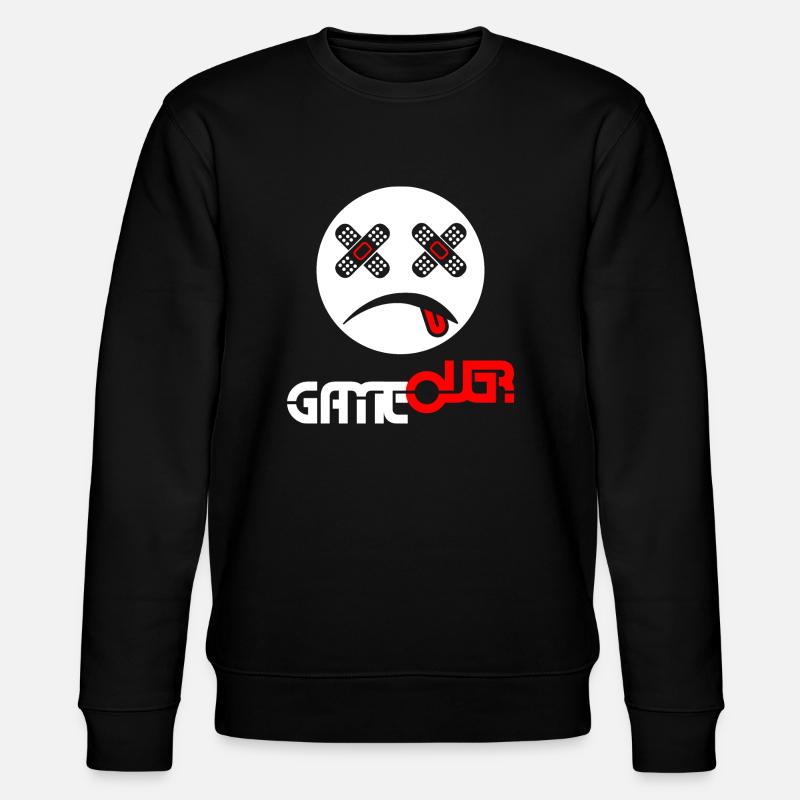 GAME OVER - Sweat bio CHANGER Stanley/Stella Unisexe - noir