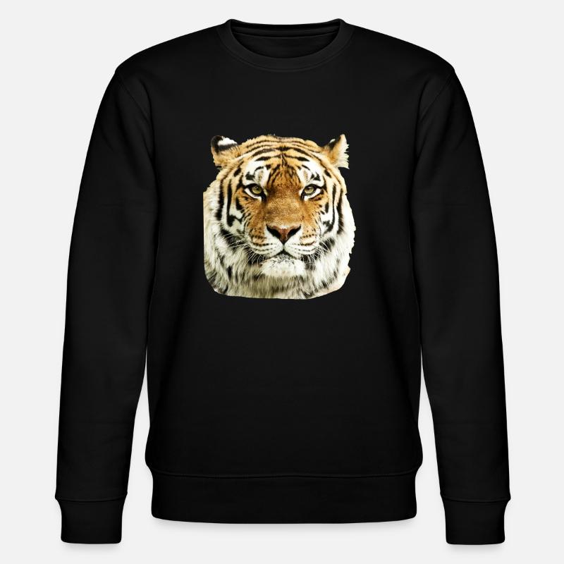 tigre - Sweat bio CHANGER Stanley/Stella Unisexe - noir